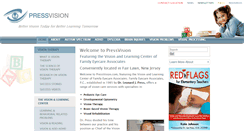 Desktop Screenshot of pressvision.com